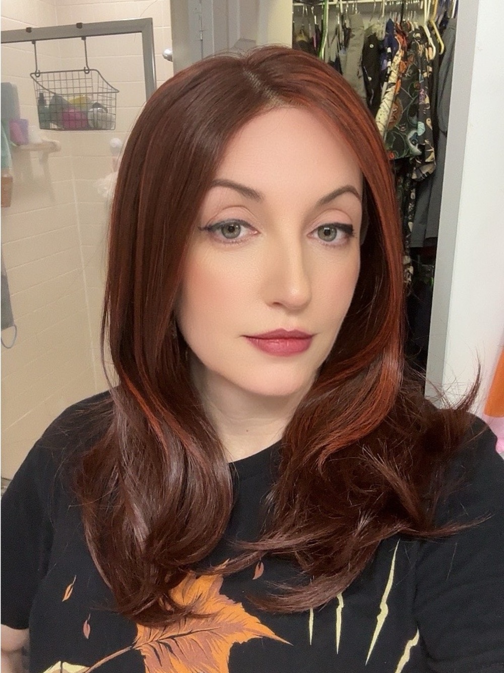 Quianna Standard Chelsey Smith Crowns Rich Copper Brown Wig